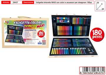 VALIGETTA ARTISTA XXL IN LEGNO 180P