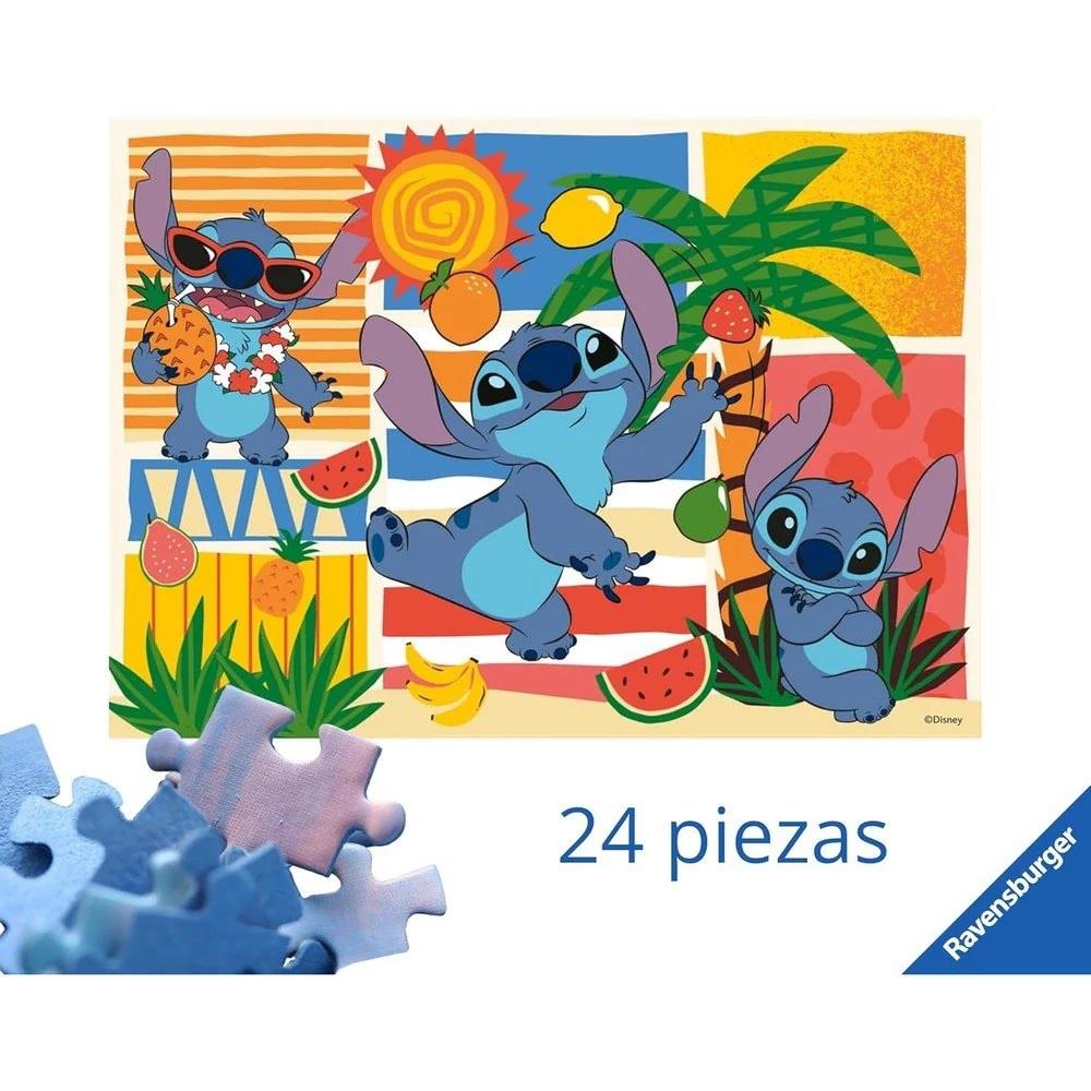 Puzzle Disney Stitch Giant Floor 24 Pezzi Ravensburger