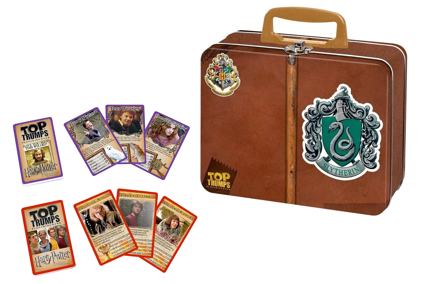 Harry Potter Top Trumps Collector Tin Serpeverde Winning Moves