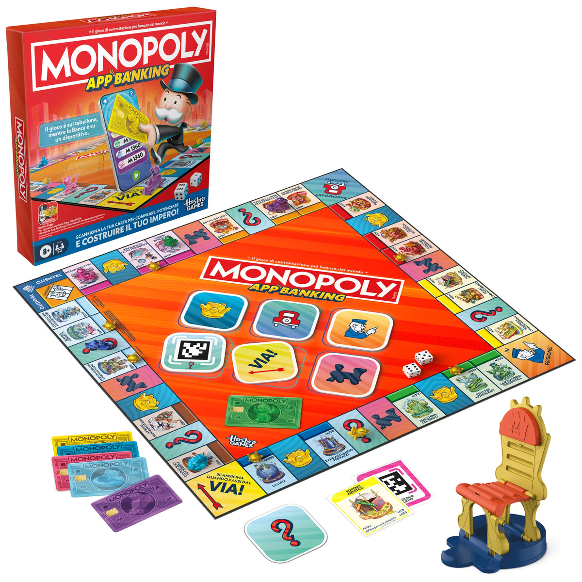 Monopoly App Banking Hasbro con App G1424