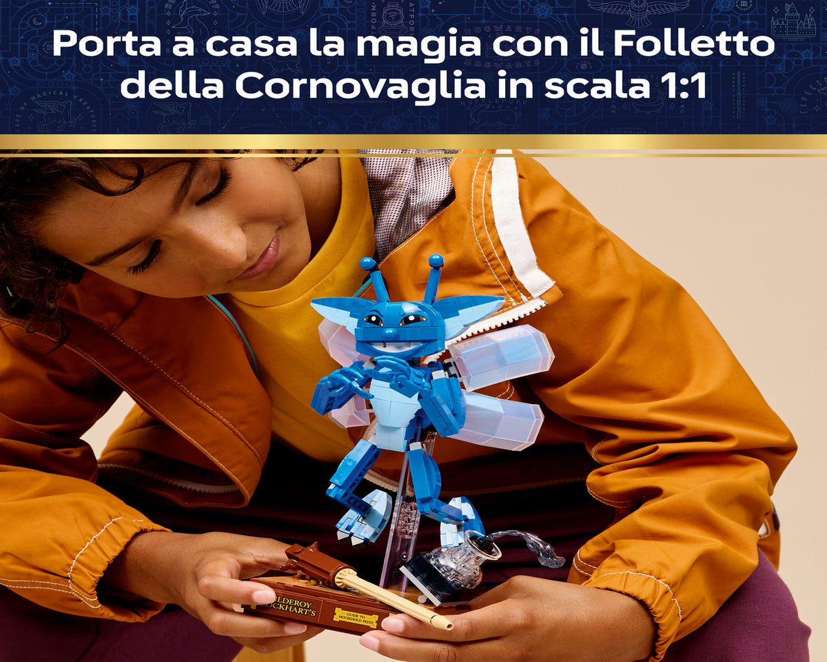 LEGO Harry Potter 76461 Folletto della Cornovaglia Giocattolo, Action Figure Decorativa, Regalo per Bambine e Bambini da 8+