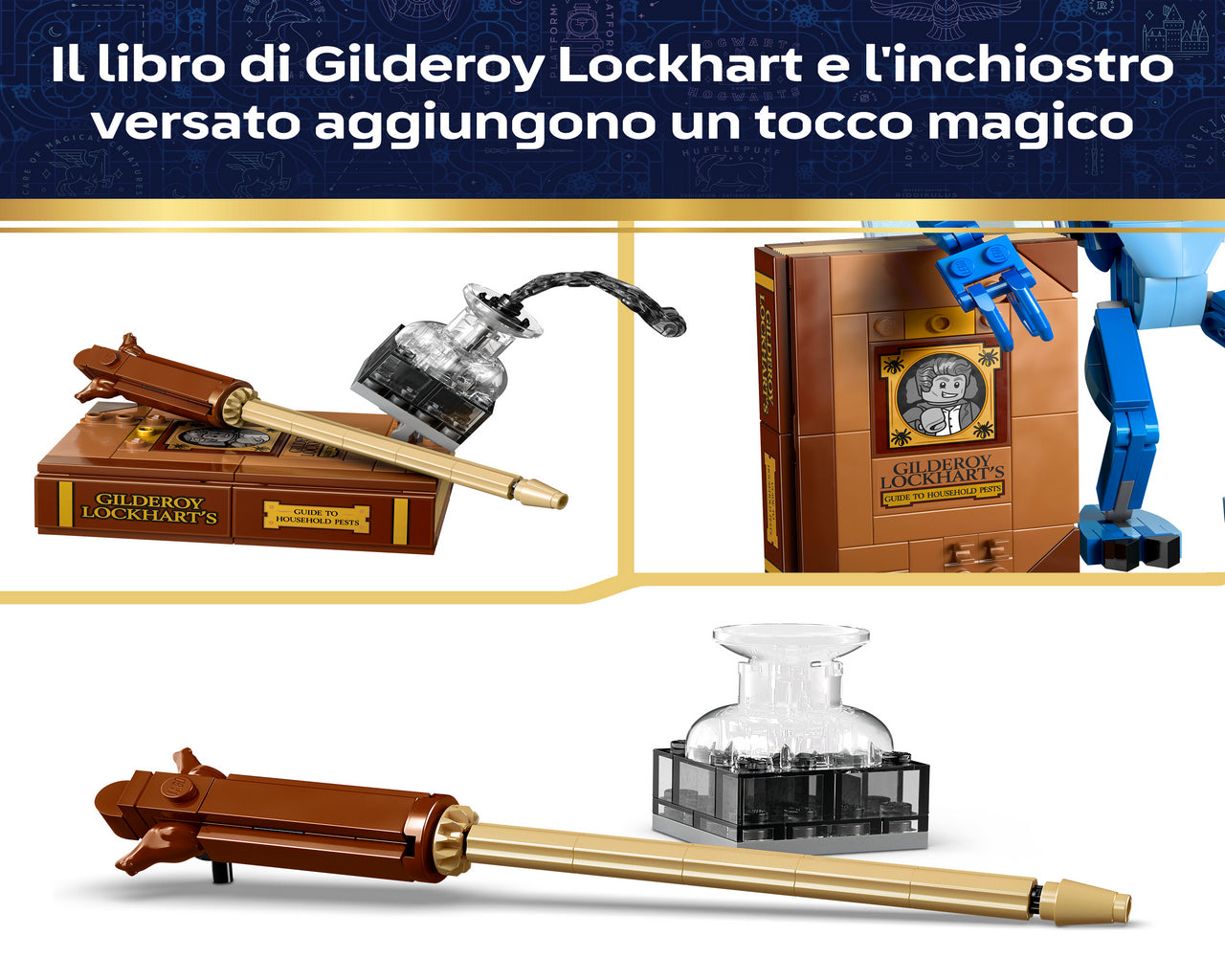 LEGO Harry Potter 76461 Folletto della Cornovaglia Giocattolo, Action Figure Decorativa, Regalo per Bambine e Bambini da 8+