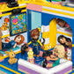 LEGO Friends 42689 Casa dell'Amicizia di Heartlake City, Giocattolo Miniatura da Costruire, 5 Mini Bamboline e 3 Animali, 8+