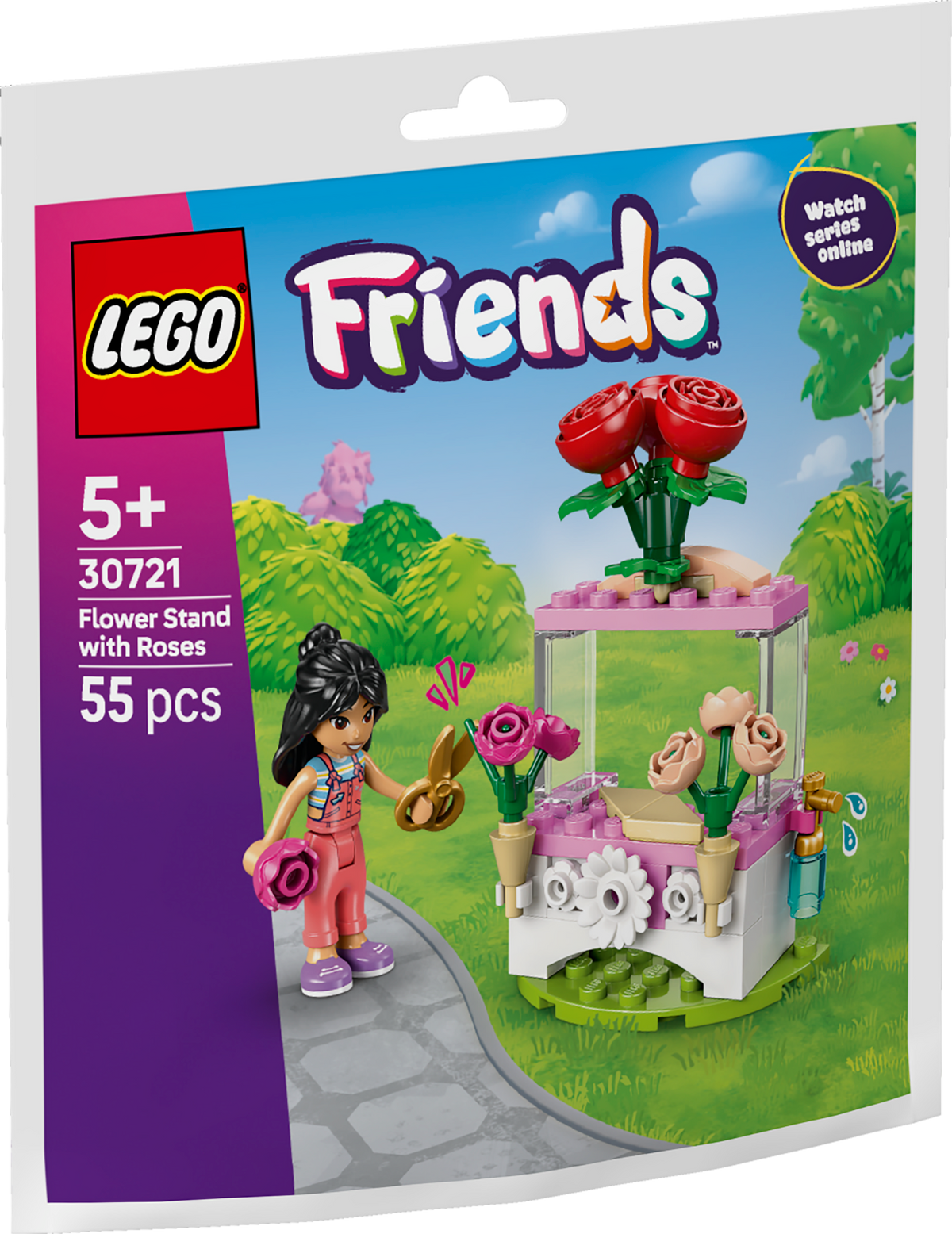 LEGO Friends Bancarella di fiori con rose