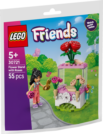 LEGO Friends Bancarella di fiori con rose