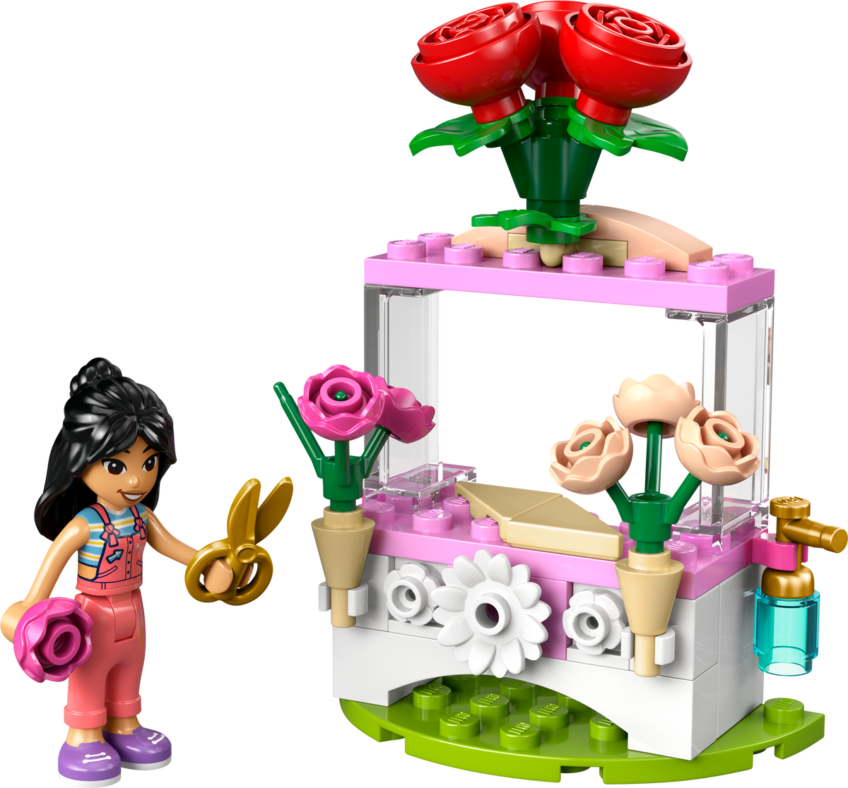 LEGO Friends Bancarella di fiori con rose