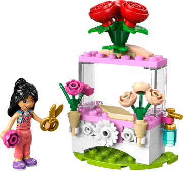 LEGO Friends Bancarella di fiori con rose