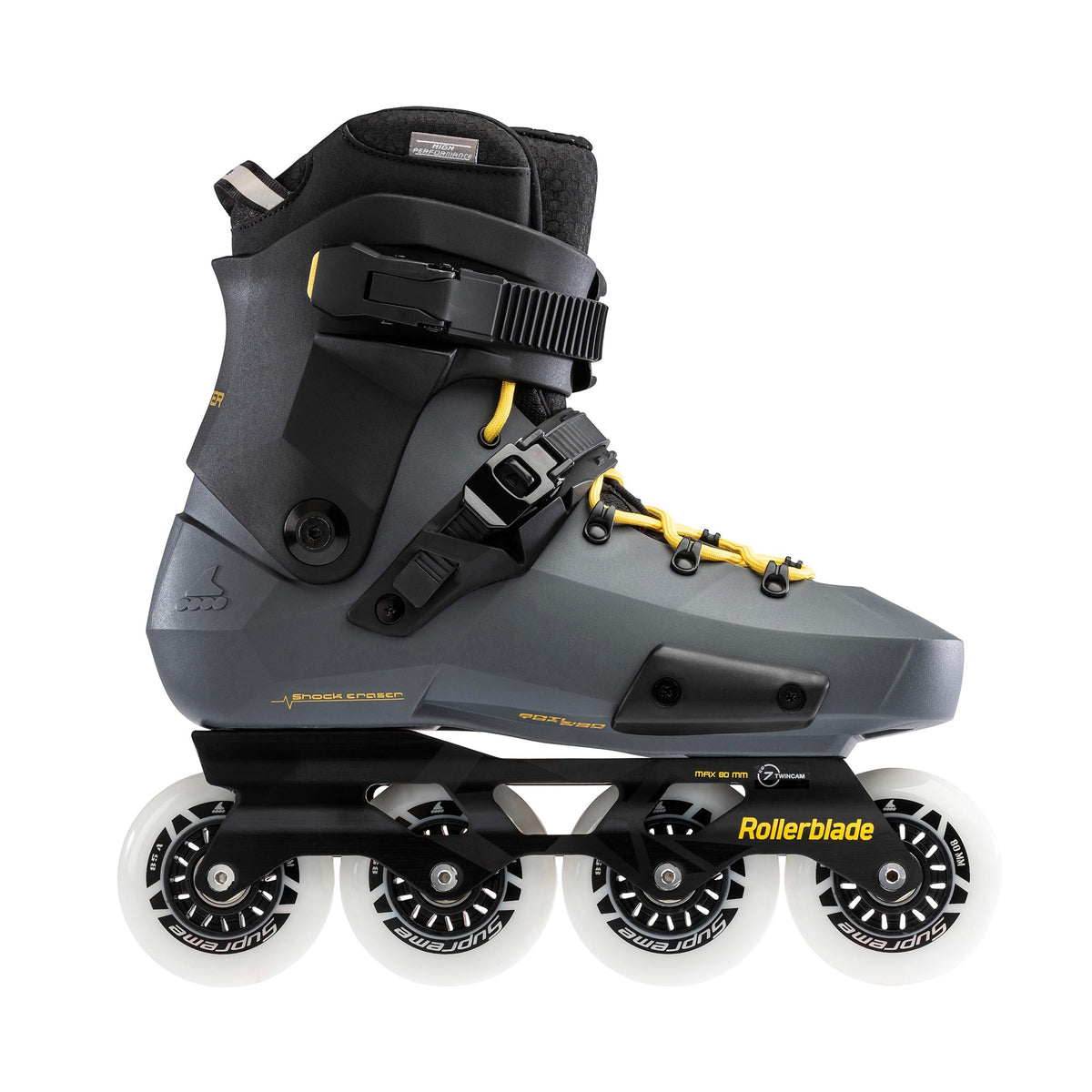 Pattini Rollerblade Twister Edge 36,5 Anthracite/Yellow