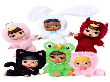 Bratz Bratziez Iconz Seriez – Peluche Sorpresa da Collezione con Clip