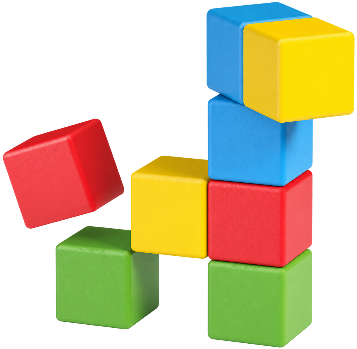 Geomag Magicube Recycled Creative Set – Costruzioni Magnetiche 8 Cubi