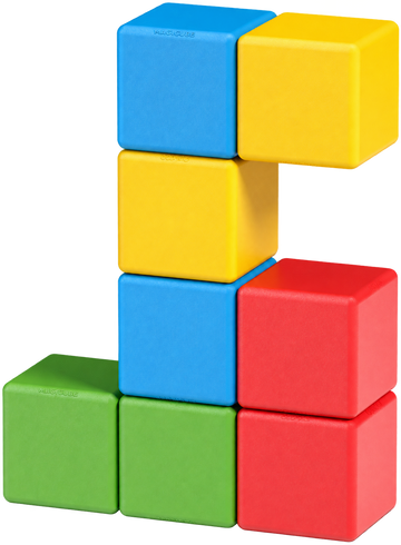 Geomag Magicube Recycled Creative Set – Costruzioni Magnetiche 8 Cubi