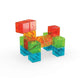 Geomag Magnetic Blocks Gems – Costruzioni Magnetiche 16 Cubi Colorati