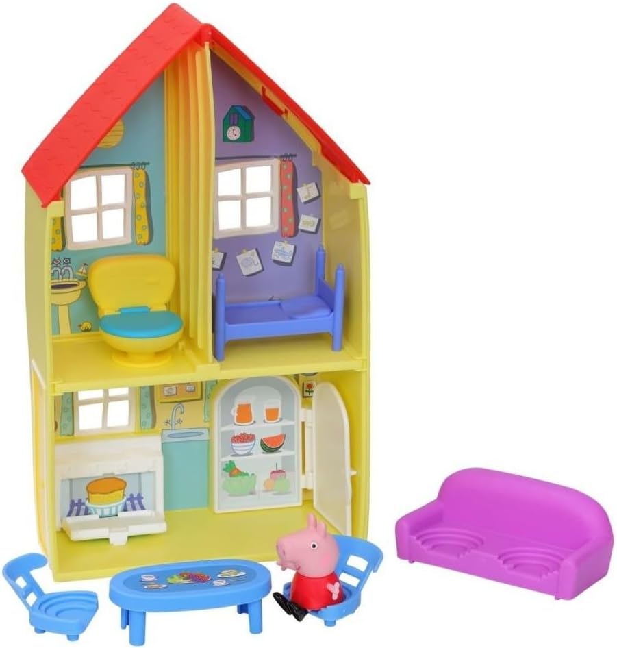 Peppa Pig Casa di Famiglia – Playset con Personaggio e 6 Accessori Hasbro