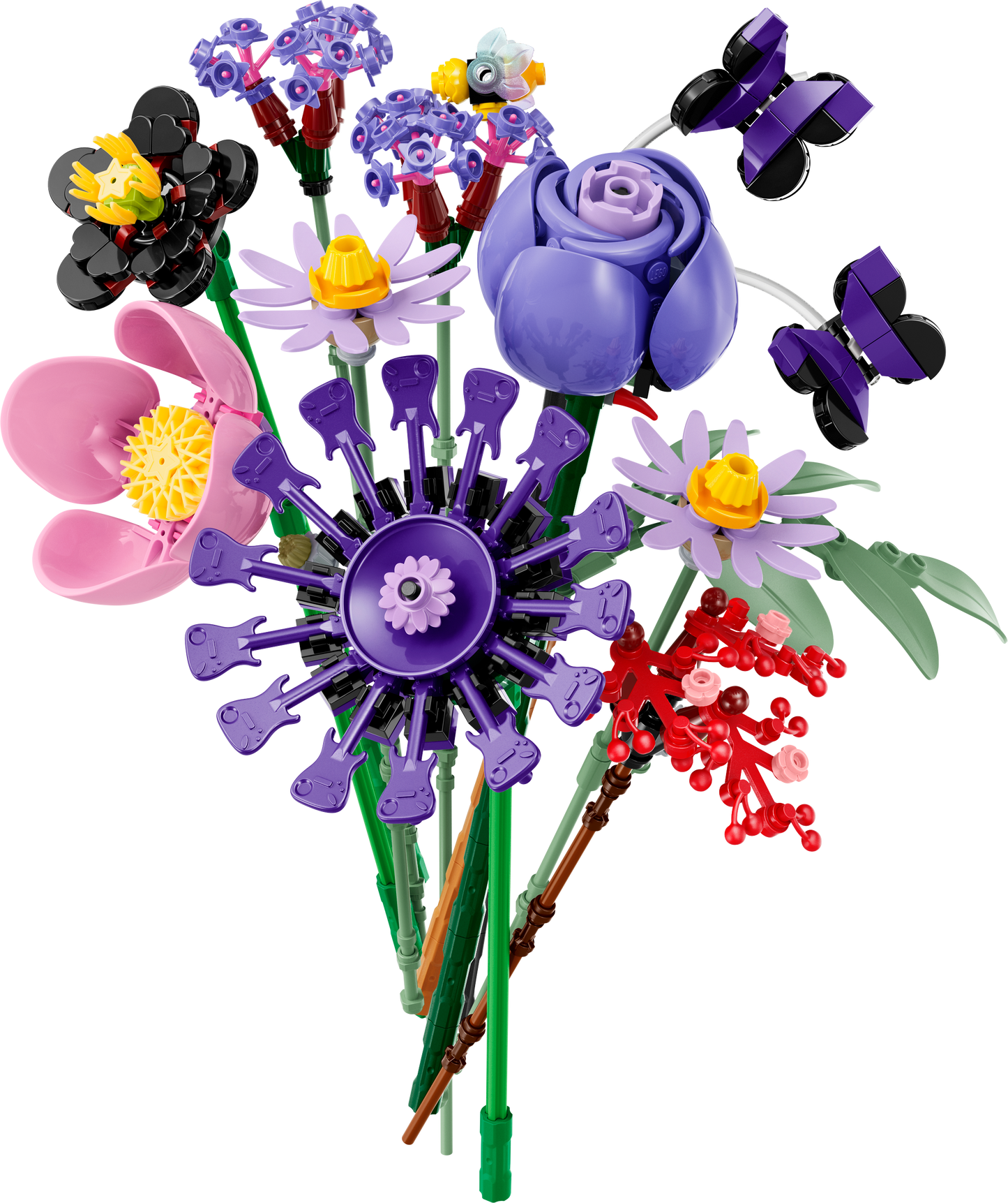 LEGO Botanicals & Editions 11507 Bouquet di Fiori di Olivia Rodrigo con 11 Fiori Artificiali, Idea Regalo per Bambine da 9+
