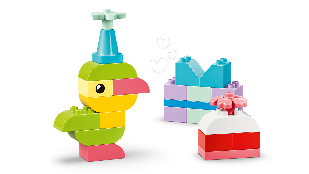 LEGO DUPLO 10479 Scatola Creativa Colorata, Giochi Didattici per lo Sviluppo della Motricità Fine, Regalo Bambini da 1+ Anni