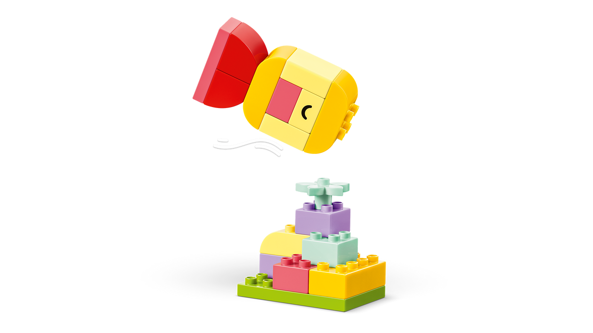 LEGO DUPLO 10479 Scatola Creativa Colorata, Giochi Didattici per lo Sviluppo della Motricità Fine, Regalo Bambini da 1+ Anni