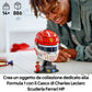 LEGO Editions 43014 Casco di Charles Leclerc Scuderia Ferrari HP con Minifigure F1 da Collezione, Regalo Ragazzi e Fan 14+