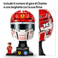 LEGO Editions 43014 Casco di Charles Leclerc Scuderia Ferrari HP con Minifigure F1 da Collezione, Regalo Ragazzi e Fan 14+