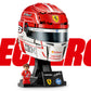 LEGO Editions 43014 Casco di Charles Leclerc Scuderia Ferrari HP con Minifigure F1 da Collezione, Regalo Ragazzi e Fan 14+
