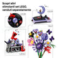 LEGO Editions 43031 La Chitarra Bicolore di Olivia Rodrigo, Kit Modellismo 3D con 2 Minifigure, Stelle e Farfalle, Regalo 14+