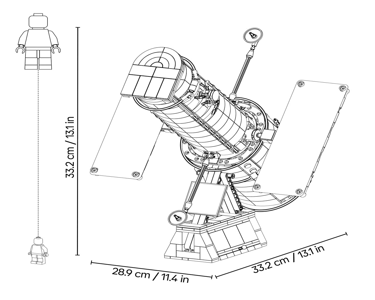 LE11382 HUBBLE TELESCOPIO SPAZIALE