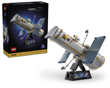 LEGO Icons 11382 Telescopio Spaziale Hubble, Kit di Modellismo STEM 3D per Adulti, Regalo Fai da Te per i Fan dell'Astronomia