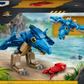 LEGO Jurassic World 77977 Dinosauro Bebè: Pteranodonte, Giocattolo Interattivo con Action Figure e Calamaro, Regalo da 7+