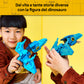 LEGO Jurassic World 77977 Dinosauro Bebè: Pteranodonte, Giocattolo Interattivo con Action Figure e Calamaro, Regalo da 7+