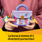 LEGO Creator 31391 3in1 Borsetta alla Moda Portaoggetti, Gioco Trasformabile in Trolley o Portaoggetti, Regalo Bambini 8+