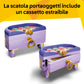 LEGO Creator 31391 3in1 Borsetta alla Moda Portaoggetti, Gioco Trasformabile in Trolley o Portaoggetti, Regalo Bambini 8+