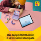 LEGO Creator 31391 3in1 Borsetta alla Moda Portaoggetti, Gioco Trasformabile in Trolley o Portaoggetti, Regalo Bambini 8+