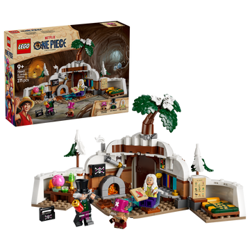 LEGO ONE PIECE 75641 Il Nascondiglio del Dottor Hillk, Gioco da Collezione con 3 Minifigure, Regalo per Bambini e Bambine 9+