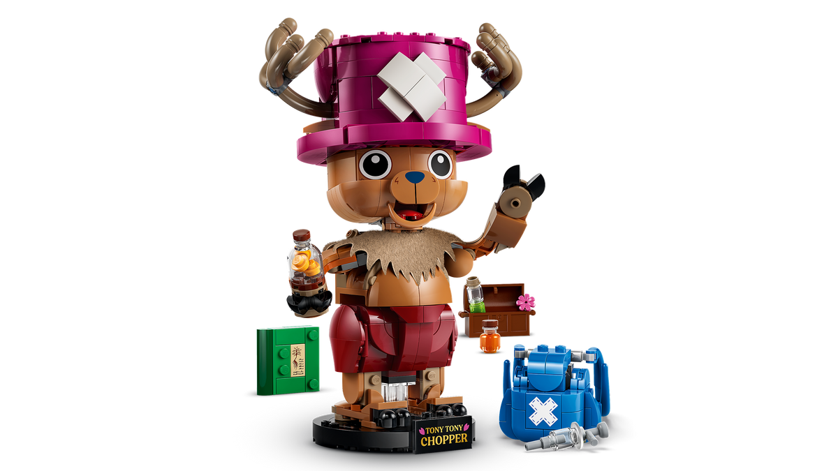 LEGO ONE PIECE 75643 TonyTony Chopper, Action Figure Giocattolo da Collezione, Regalo per Bambini e Bambine da 9 Anni in su