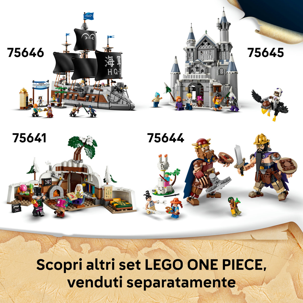 LEGO ONE PIECE 75643 TonyTony Chopper, Action Figure Giocattolo da Collezione, Regalo per Bambini e Bambine da 9 Anni in su