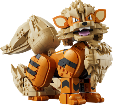 LEGO Pokémon 72160 Arcanine, Action Figure da Costruire per Adulti con Parti Snodabili, Idea Regalo per Gamer da Collezione