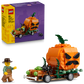 LEGO 40822 Furgone di Halloween Giocattolo, Kit Arti e Mestieri con Zucca e Minifigure del Contadino, Regalo per Bambini 8+