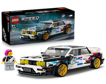 LEGO Speed Champions 77263 BMW M3 (E30), Macchina Giocattolo con Minifigure da Collezione, Regalo per Bambini e Fan da 9 Anni