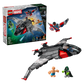 LEGO | Marvel 76347 Avengers: Doomsday Quinjet, Aereo Giocattolo dei Supereroi con 4 Minifigure, Regalo per Bambini da 9 Anni