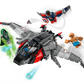 LEGO | Marvel 76347 Avengers: Doomsday Quinjet, Aereo Giocattolo dei Supereroi con 4 Minifigure, Regalo per Bambini da 9 Anni