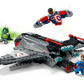 LEGO | Marvel 76347 Avengers: Doomsday Quinjet, Aereo Giocattolo dei Supereroi con 4 Minifigure, Regalo per Bambini da 9 Anni