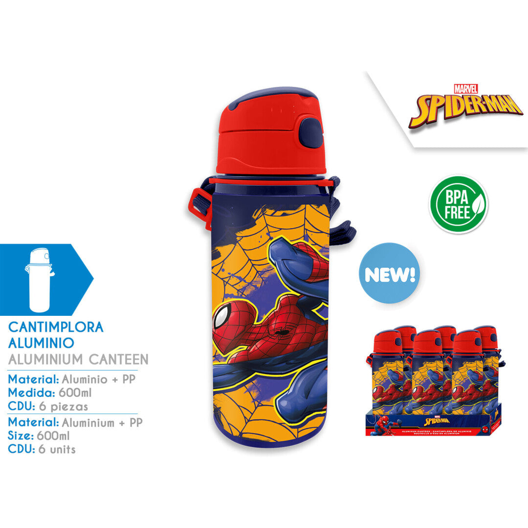 BORRACCIA SPIDERMAN C/CANNUCCIA COP