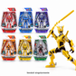 Armorsaurs Action Figure – Personaggio Articolato con Armatura e Arma Trasformabile Assortito