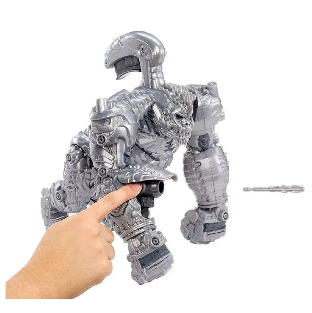 Armorsaurs King Chrome – Action Figure 30,5 cm con Luci, Suoni e Lanciamissili