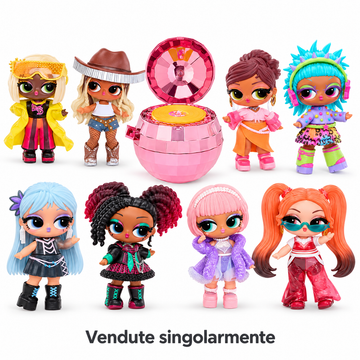 L.O.L. Surprise! Music Festival Tots 249658-EUC – Bambolina Sorpresa con 7 Sorprese