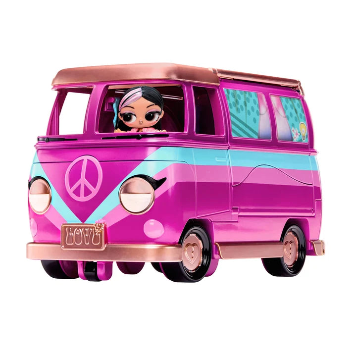 L.O.L. Surprise! Music Festival Tour Bus 249757 – Playset 5 in 1 con Bambolina Esclusiva