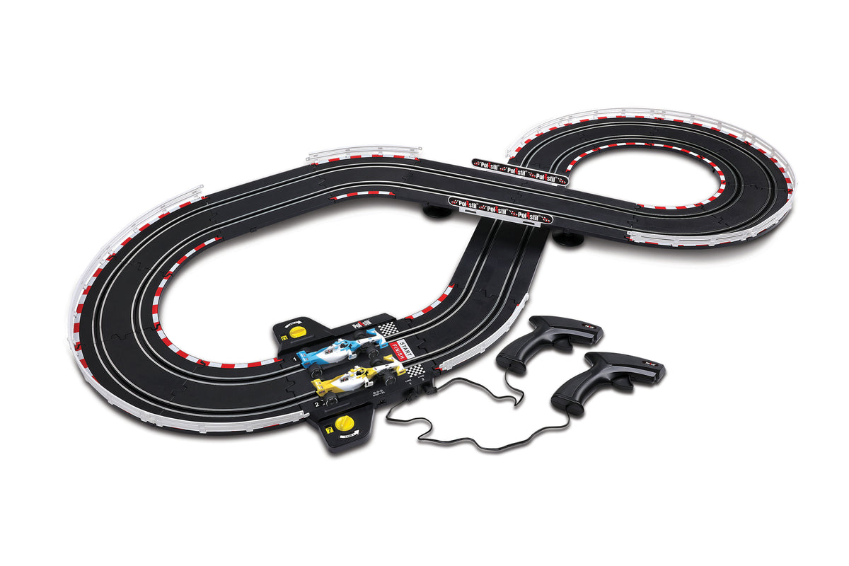 Polistil Champion 96152 – Pista Elettrica 1:43 con 2 Auto da Corsa, Tracciato 3,08 m