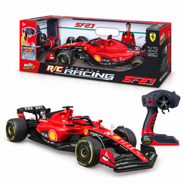 Maisto Tech 82771 – Ferrari SF-23 Radiocomandata 1:10 con Suoni e Ricarica USB
