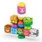 Geomag Magicube Stacking Safari – Costruzioni Magnetiche con Animali 16 Pezzi
