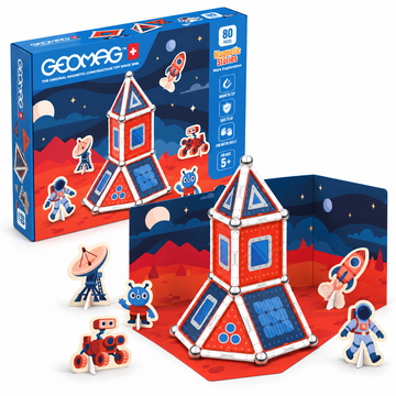 Geomag Magnetic Stories Mars Exploration – Costruzioni Magnetiche 80 Pezzi