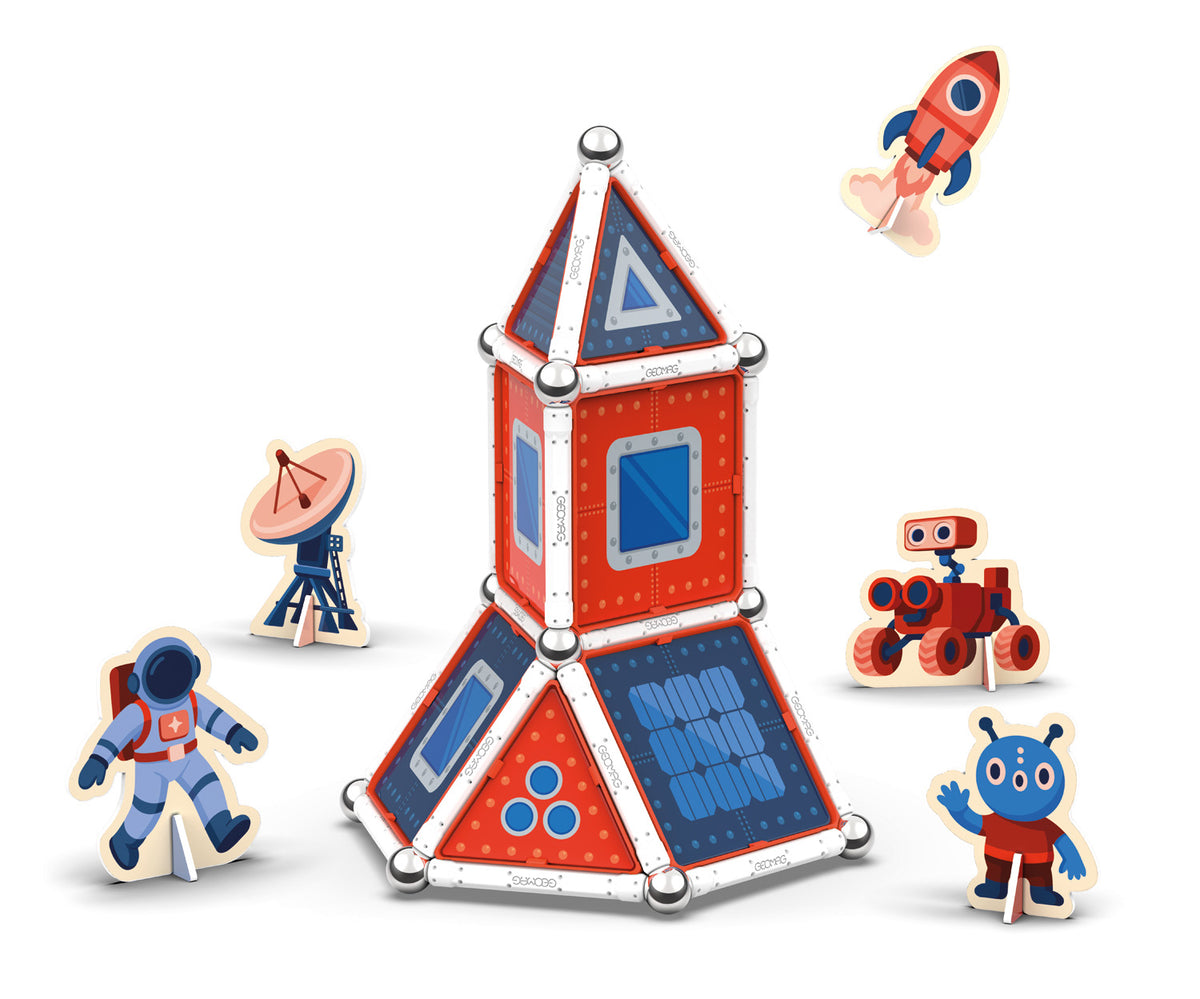 Geomag Magnetic Stories Mars Exploration – Costruzioni Magnetiche 80 Pezzi